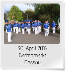 30. April 2016 Gartenmarkt  Dessau