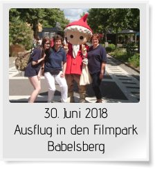 30. Juni 2018 Ausflug in den Filmpark Babelsberg