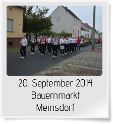 20. September 2014 Bauernmarkt Meinsdorf