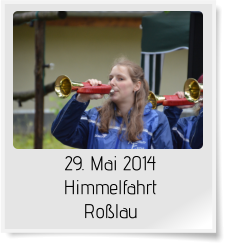 29. Mai 2014 Himmelfahrt Roßlau