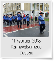 11. Februar 2018 Karnevalsumzug Dessau