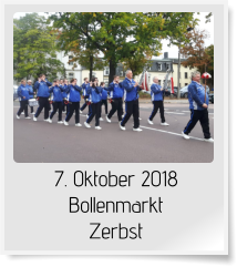 7. Oktober 2018 Bollenmarkt Zerbst