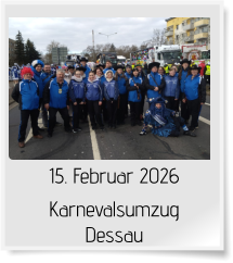 15. Februar 2026 Karnevalsumzug Dessau